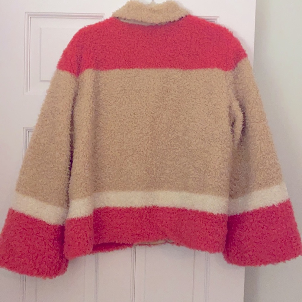 Anthropologie Teddy Sherpa Jacket - Picture 10 of 10
